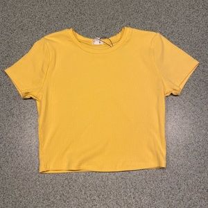 Buy this crop top for summer, or wear it with a cardigan during the winter!